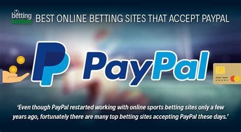 uk betting sites paypal.
